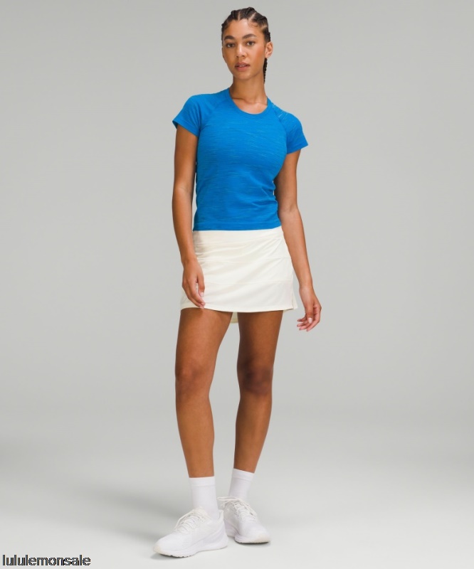 Lululemon Damen DELULU389 | Zitronensorbet Pace Rival Mittelhoher Rock Lang